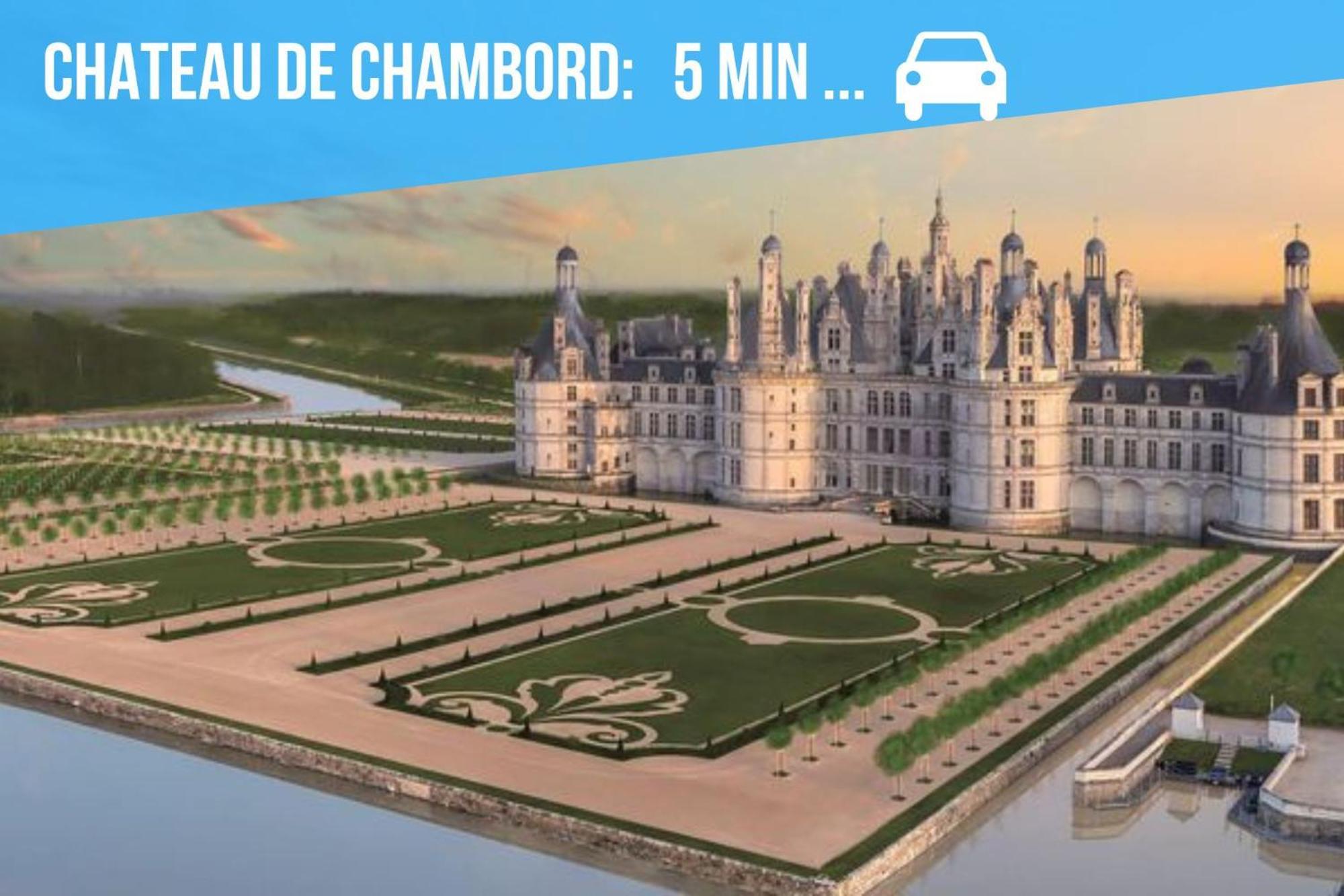 Ferienhaus Caporizon-la Verriere-clos De Chambord-a Cote Du Chateau Saint-Claude-de-Diray
